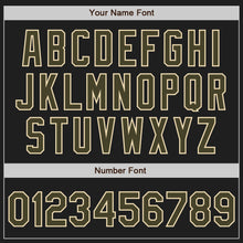 Load image into Gallery viewer, Custom Black Olive-Cream Authentic Baseball Jersey