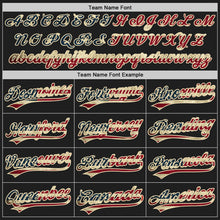 Загрузить изображение в средство просмотра галереи, Custom Stitched Black Vintage USA Flag-Cream Baseball Pullover Sweatshirt Hoodie