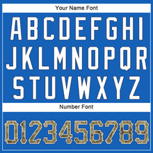 Laden Sie das Bild in den Galerie-Viewer, Custom Blue Camo-Navy Authentic Throwback Basketball Jersey