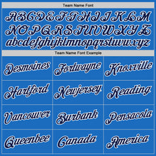 Загрузить изображение в средство просмотра галереи, Custom Blue Gray-Navy Authentic Throwback Basketball Jersey