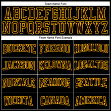 Загрузить изображение в средство просмотра галереи, Custom Brown Gold-Black Authentic Football Jersey