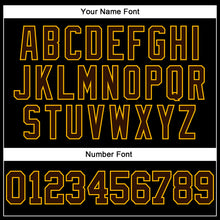Загрузить изображение в средство просмотра галереи, Custom Brown Gold-Black Authentic Football Jersey