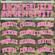 Charger l'image dans la galerie, Custom Camo Pink-White Authentic Salute To Service Basketball Jersey