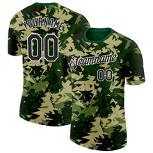 Charger l'image dans la galerie, Custom Camo Black-White Geometric Fragment Camouflage Salute To Service Performance T-Shirt