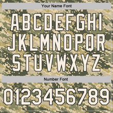 Charger l'image dans la galerie, Custom Camo Cream-Black Desert Digital Camouflage Pixel Salute To Service Performance T-Shirt