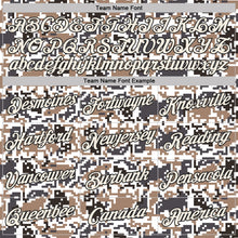 Laden Sie das Bild in den Galerie-Viewer, Custom Camo Cream-Black Urban Digital Camouflage Salute To Service Performance T-Shirt