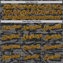 Charger l'image dans la galerie, Custom Camo Brown-Yellow Wave Digital Camouflage Salute To Service Performance T-Shirt