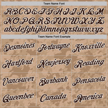 Charger l'image dans la galerie, Custom Camo Brown-White Desert Digital Camouflage Salute To Service Performance T-Shirt