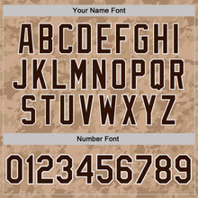 Charger l'image dans la galerie, Custom Camo Brown-White Desert Digital Camouflage Salute To Service Performance T-Shirt