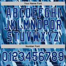 Charger l'image dans la galerie, Custom Camo Royal-White Digital Camouflage Pixel Salute To Service Performance T-Shirt