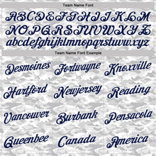 Charger l'image dans la galerie, Custom Camo Navy-White Wave Digital Camouflage Pixel Salute To Service Performance T-Shirt