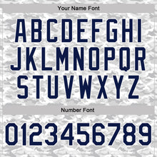 Charger l'image dans la galerie, Custom Camo Navy-White Wave Digital Camouflage Pixel Salute To Service Performance T-Shirt