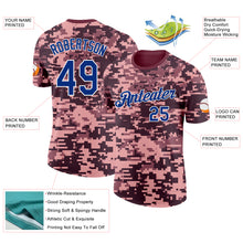 Charger l'image dans la galerie, Custom Camo Navy-White Digital Camouflage Pixel Salute To Service Performance T-Shirt