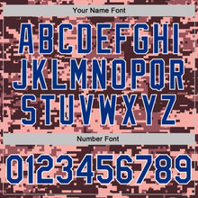 Charger l'image dans la galerie, Custom Camo Navy-White Digital Camouflage Pixel Salute To Service Performance T-Shirt