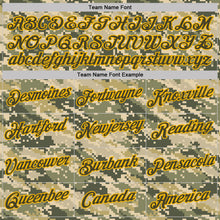 Charger l'image dans la galerie, Custom Camo Olive-Gold Desert Digital Camouflage Pixel Salute To Service Performance T-Shirt