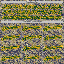 Charger l'image dans la galerie, Custom Camo Green-Gold Tiger Stripe Camouflage Salute To Service Performance T-Shirt
