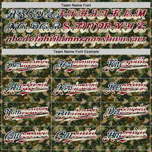 Загрузить изображение в средство просмотра галереи, Custom Camo Vintage USA Flag-White Digital Camouflage Authentic Baseball Jersey