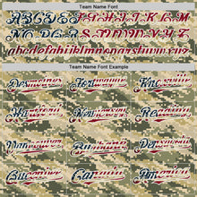 Загрузить изображение в средство просмотра галереи, Custom Camo Vintage USA Flag-White Digital Camouflage Authentic Baseball Jersey