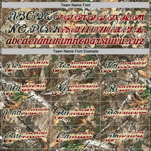 Load image into Gallery viewer, Custom Camo Vintage USA Flag Cream-Olive Woodland Camouflage Salute To Service Performance T-Shirt