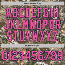 Load image into Gallery viewer, Custom Camo Pink Navy-Olive Woodland Camouflage Salute To Service Performance T-Shirt