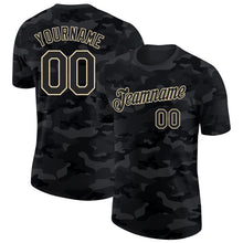 Загрузить изображение в средство просмотра галереи, Custom Camo Black-Cream Salute To Service Performance T-Shirt