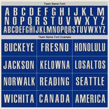 Загрузить изображение в средство просмотра галереи, Custom Cream Red-Royal Authentic Baseball Jersey