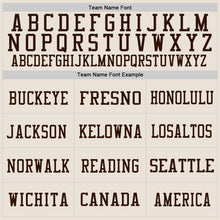 Laden Sie das Bild in den Galerie-Viewer, Custom Cream Gold-Brown Mesh Authentic Football Jersey