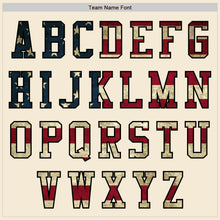 Laden Sie das Bild in den Galerie-Viewer, Custom Cream Vintage USA Flag-Black Authentic Baseball Jersey