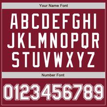 Laden Sie das Bild in den Galerie-Viewer, Custom Crimson White Authentic Baseball Jersey