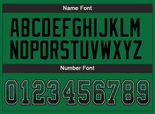 Charger l'image dans la galerie, Custom Kelly Green Black-Gray Drift Fashion Football Jersey