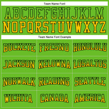 Load image into Gallery viewer, Custom Stitched Yellow Aurora Green Light Blue-Black Fade Fashion Splash Sports Pullover Sweatshirt Hoodie