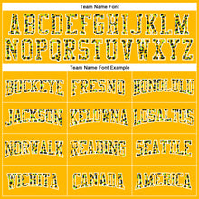 Загрузить изображение в средство просмотра галереи, Custom Stitched Gold Black-White Fade Fashion Leopard Print Sports Pullover Sweatshirt Hoodie