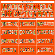 Charger l'image dans la galerie, Custom Stitched Orange Black-White Fade Fashion Leopard Print Sports Pullover Sweatshirt Hoodie