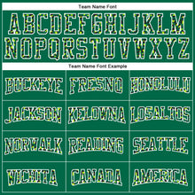 Laden Sie das Bild in den Galerie-Viewer, Custom Stitched Kelly Green Black-White Fade Fashion Leopard Print Sports Pullover Sweatshirt Hoodie