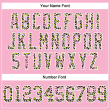 Charger l'image dans la galerie, Custom Stitched Light Pink Black-White Fade Fashion Leopard Print Sports Pullover Sweatshirt Hoodie