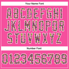 Загрузить изображение в средство просмотра галереи, Custom Stitched Pink Navy-White Fade Fashion Leopard Print Sports Pullover Sweatshirt Hoodie