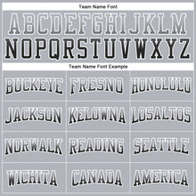 Laden Sie das Bild in den Galerie-Viewer, Custom Stitched Gray Black-White Fade Fashion Arrow Sports Pullover Sweatshirt Hoodie