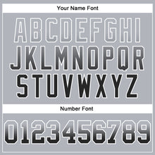 Laden Sie das Bild in den Galerie-Viewer, Custom Stitched Gray Black-White Fade Fashion Arrow Sports Pullover Sweatshirt Hoodie