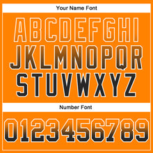 Laden Sie das Bild in den Galerie-Viewer, Custom Stitched Bay Orange Black-White Fade Fashion Arrow Sports Pullover Sweatshirt Hoodie