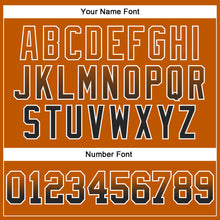 Laden Sie das Bild in den Galerie-Viewer, Custom Stitched Texas Orange Black-White Fade Fashion Arrow Sports Pullover Sweatshirt Hoodie