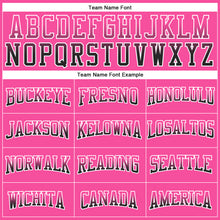 Laden Sie das Bild in den Galerie-Viewer, Custom Stitched Pink Black-White Fade Fashion Arrow Sports Pullover Sweatshirt Hoodie