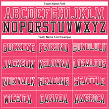 Charger l'image dans la galerie, Custom Stitched Neon Pink Black-White Fade Fashion Arrow Sports Pullover Sweatshirt Hoodie