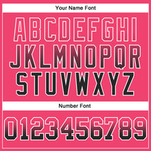 Charger l'image dans la galerie, Custom Stitched Neon Pink Black-White Fade Fashion Arrow Sports Pullover Sweatshirt Hoodie