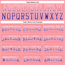 Laden Sie das Bild in den Galerie-Viewer, Custom Stitched Medium Pink Purple-White Fade Fashion Arrow Sports Pullover Sweatshirt Hoodie