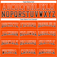 Laden Sie das Bild in den Galerie-Viewer, Custom Stitched Orange Brown-White Fade Fashion Arrow Sports Pullover Sweatshirt Hoodie