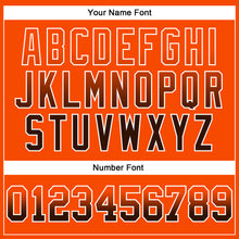 Laden Sie das Bild in den Galerie-Viewer, Custom Stitched Orange Brown-White Fade Fashion Arrow Sports Pullover Sweatshirt Hoodie