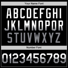 Laden Sie das Bild in den Galerie-Viewer, Custom Black White-Gray Authentic Fade Fashion Baseball Jersey