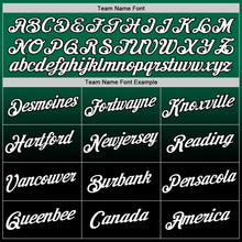 Load image into Gallery viewer, Custom Kelly Green White-Black Fade Fashion Performance T-Shirt