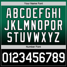 Load image into Gallery viewer, Custom Kelly Green White-Black Fade Fashion Performance T-Shirt