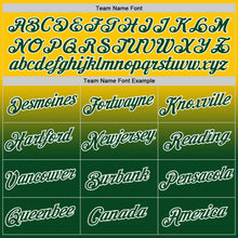 Load image into Gallery viewer, Custom Yellow Green-White Fade Fashion Performance T-Shirt